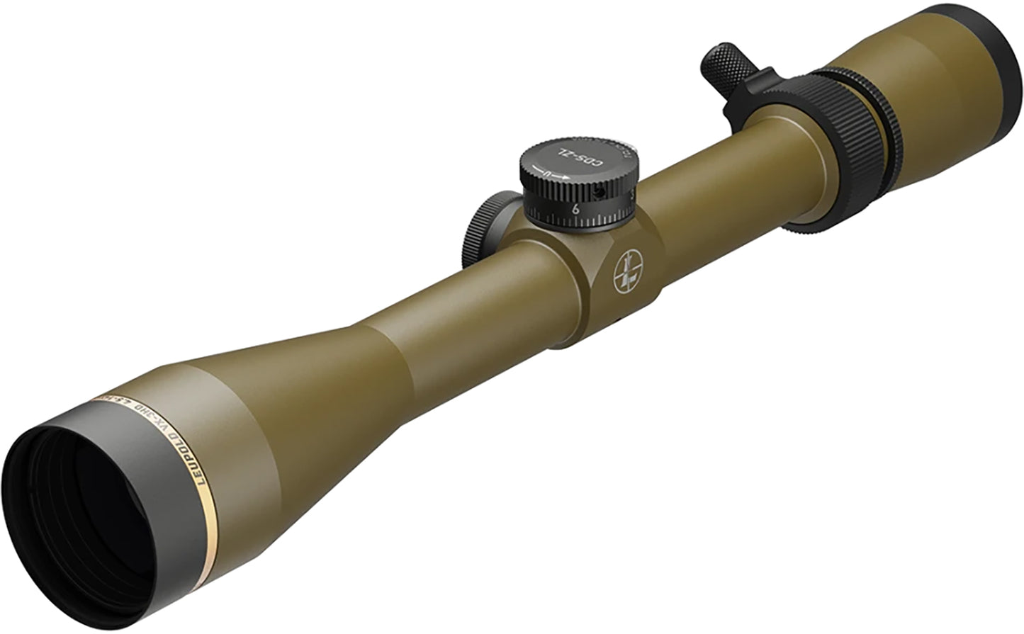 Leupold 180621 VX-3HD CDS-ZL Burnt Bronze 4.5-14x40mm 1" Tube Wind-Plex Reticle