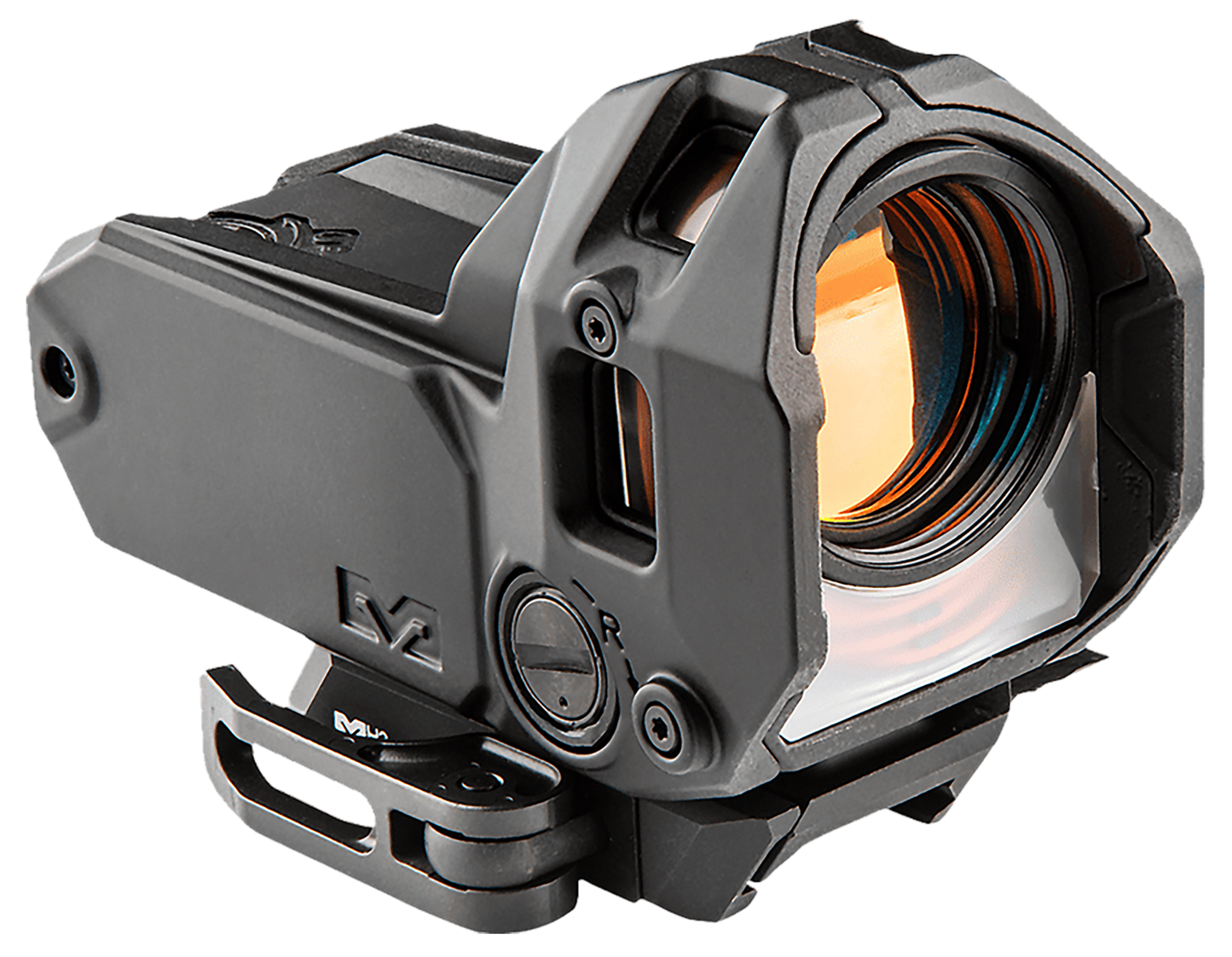 Meprolight USA 56223000 M22 Black 25mm x 20mm 3.5 MOA Red Bullseye/ 40 MOA Ring Illuminated Reticle