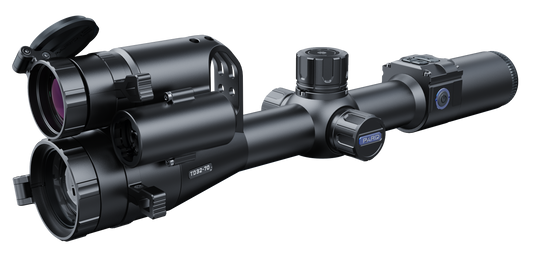 PARD TD32-70/850/L/F TD32 Multispectral Night Vision Rifle Scope Black 3-6.5x 70mm, 35 mm Multi Reticle Features Laser Rangefinder