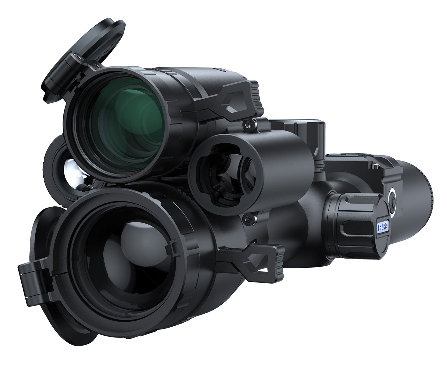 PARD TD32-70/850/L/F TD32 Multispectral Night Vision Rifle Scope Black 3-6.5x 70mm, 35 mm Multi Reticle Features Laser Rangefinder