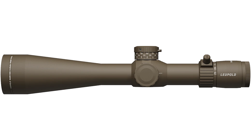 Leupold 185070 Mark 5HD Flat Dark Earth 5-25x56mm, 35mm Tube, FFP PR1 MOA Reticle