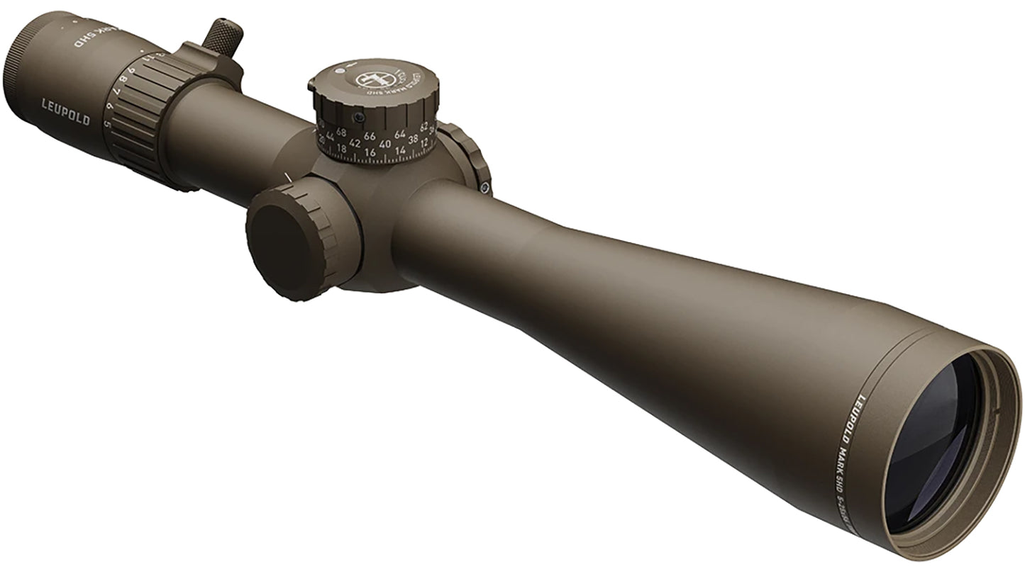 Leupold 185070 Mark 5HD Flat Dark Earth 5-25x56mm, 35mm Tube, FFP PR1 MOA Reticle