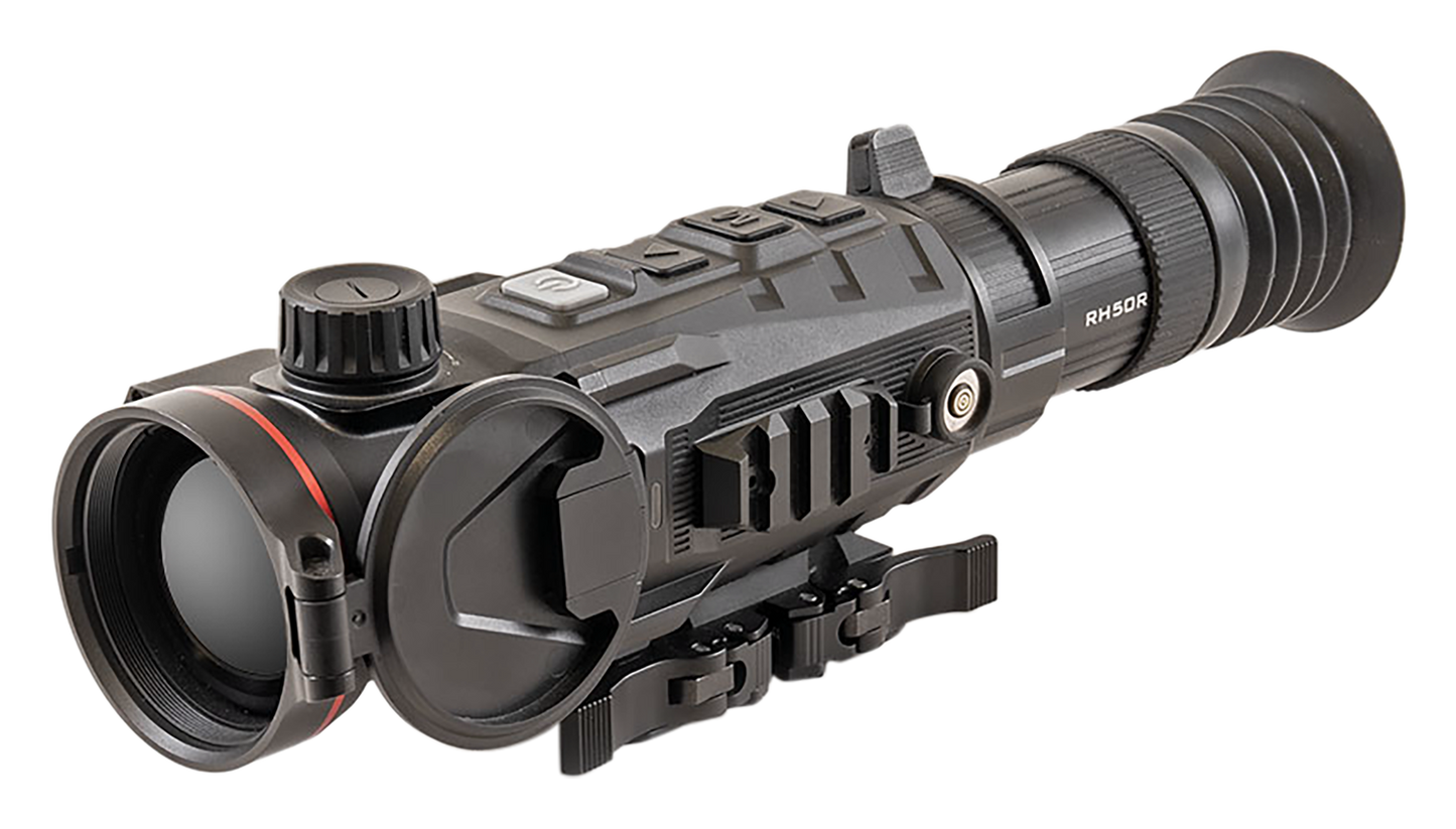 InfiRay Outdoor RH50R RiCO MK2 640 LRF Thermal Black 3x50mm, Multi, 7 Static/1 DIY Reticle, 4x Stepped Zoom, 640x512, 12 Microns, 50 Hz Resolution