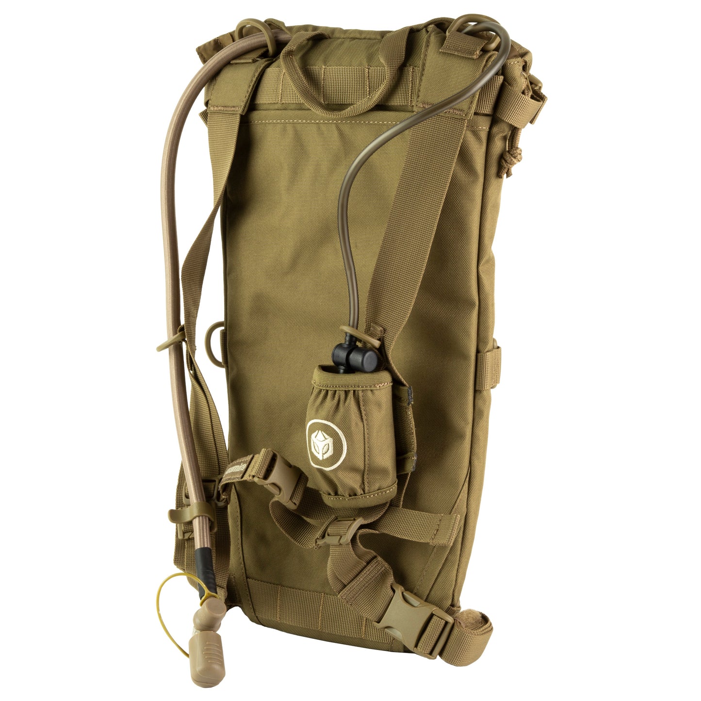 Aquamira, Tactical Rigger, 2 Liter, Pressurized Reservoir Backpack, Coyote