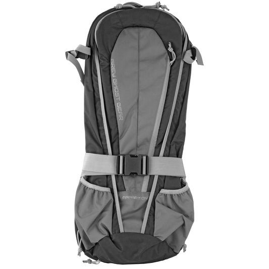 Grey Ghost Gear, Apparition SBR Bag, Backpack, Can Fit a 10.5" or Shorter SBR, Black/Gray, 27"H Without Extended Bottom/33"H With Extended Bottom X 12"W X 4"D