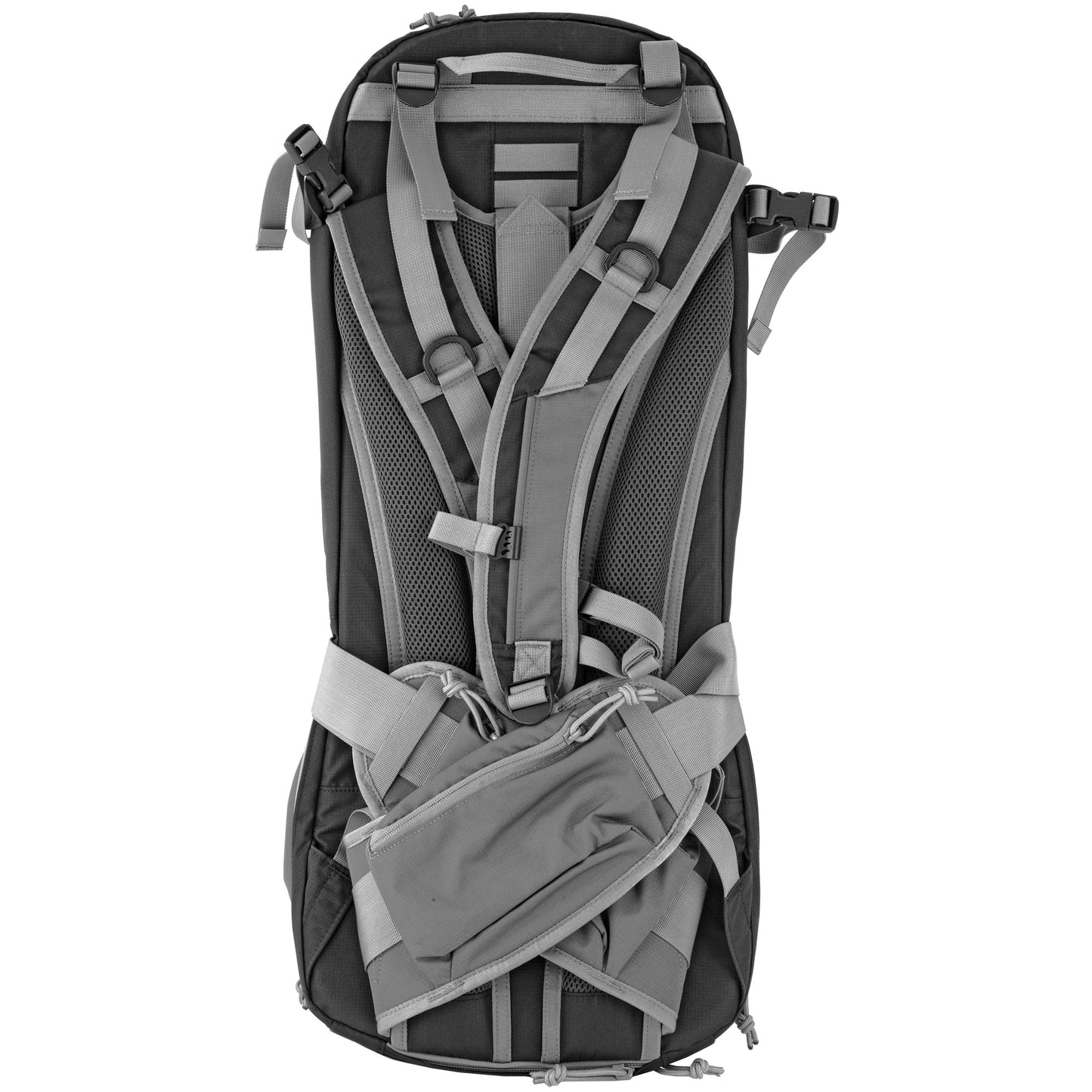 Grey Ghost Gear, Apparition SBR Bag, Backpack, Can Fit a 10.5" or Shorter SBR, Black/Gray, 27"H Without Extended Bottom/33"H With Extended Bottom X 12"W X 4"D