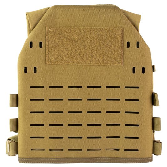 High Speed Gear, Core Plate Carrier, Body Armor Carrier, Designed to Fit Large SAPI or 10"X12" Commercial Plates, Nylon Construction, Matte Finish, Coyote Brown