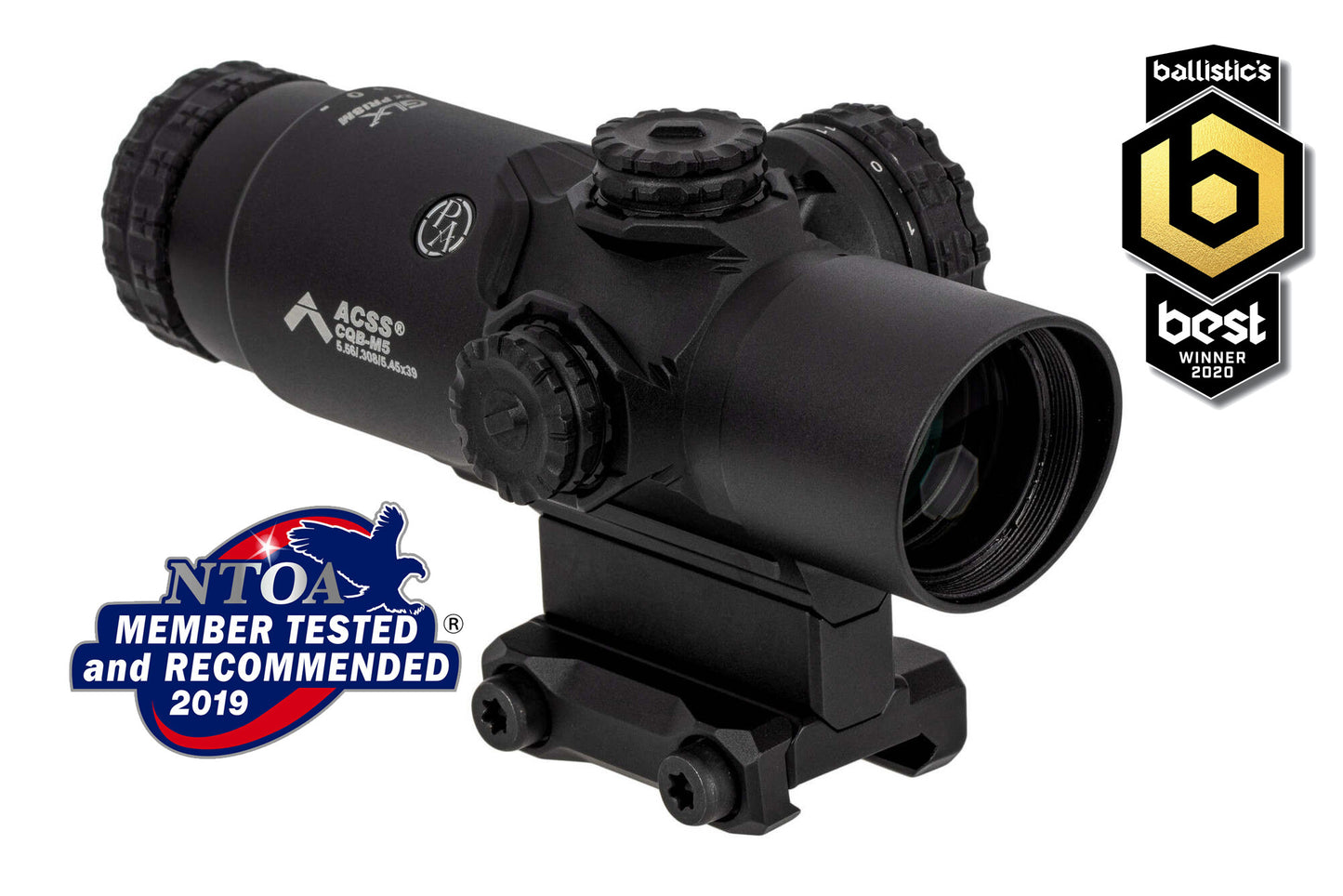 Primary Arms GLx 2X Prism Scope - ACSS CQB-M5 Reticle - 5.56 / .308/ 5.45 - AUTOLIVE™