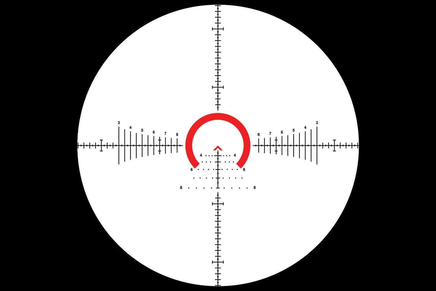 Primary Arms Compact PLxC 1-8x24 FFP Rifle Scope - Illuminated ACSS Raptor M8 Yard 5.56 / .308 Reticle - Flat Dark Earth