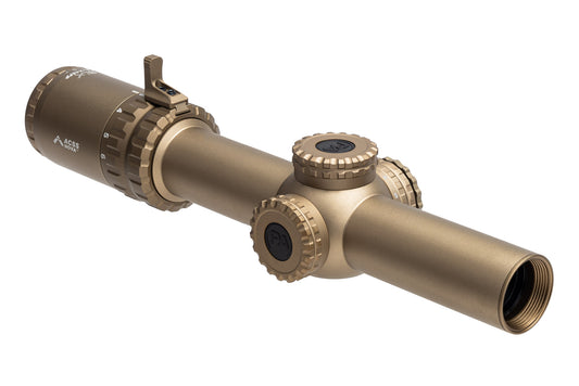 Primary Arms SLx 1-6x24 SFP Rifle Scope Gen IV - Illuminated ACSS Nova Fiber Wire Reticle - Flat Dark Earth