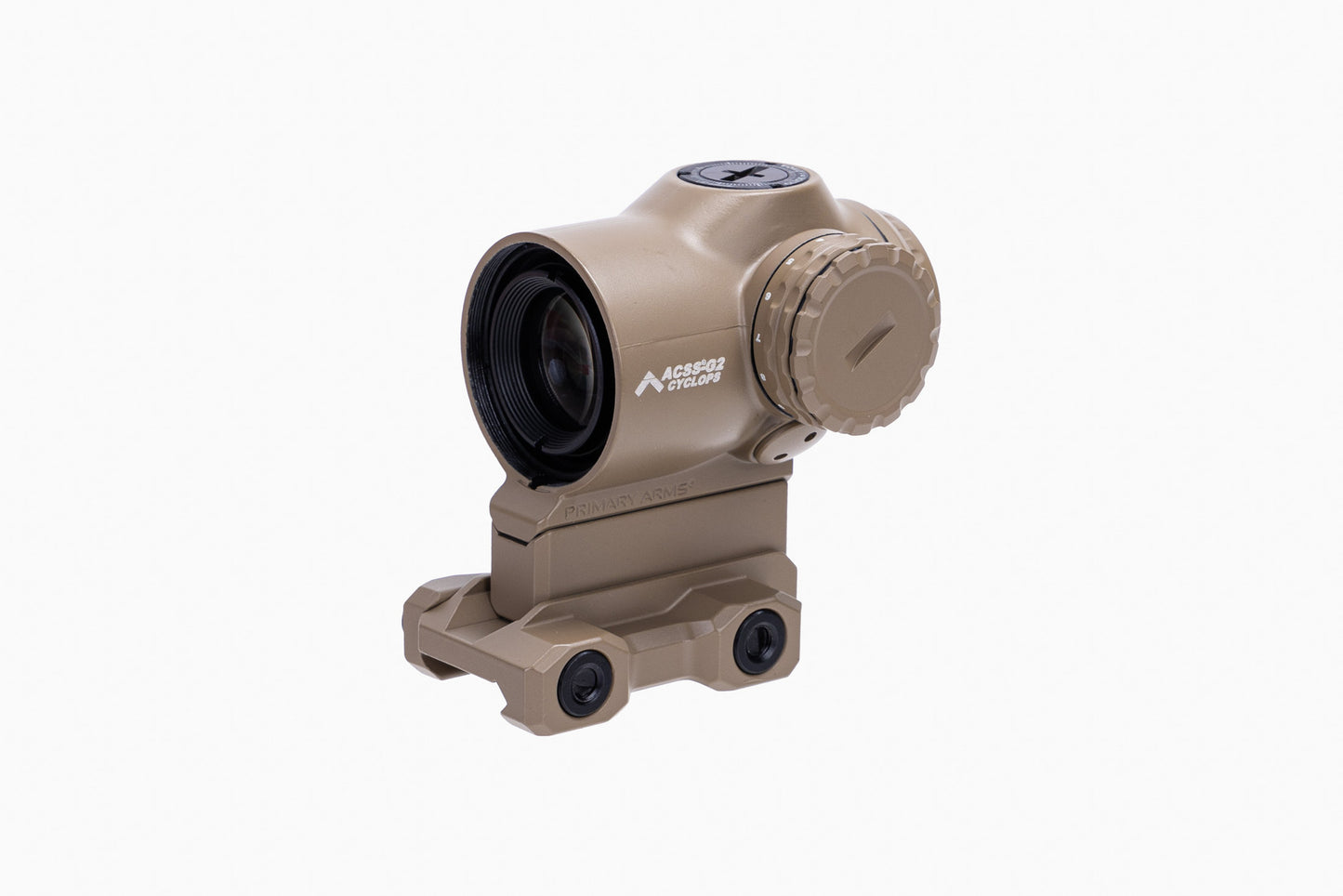 Primary Arms SLx 1X MicroPrism™ Scope - Red Illuminated ACSS Cyclops Reticle - Gen II - Flat Dark Earth