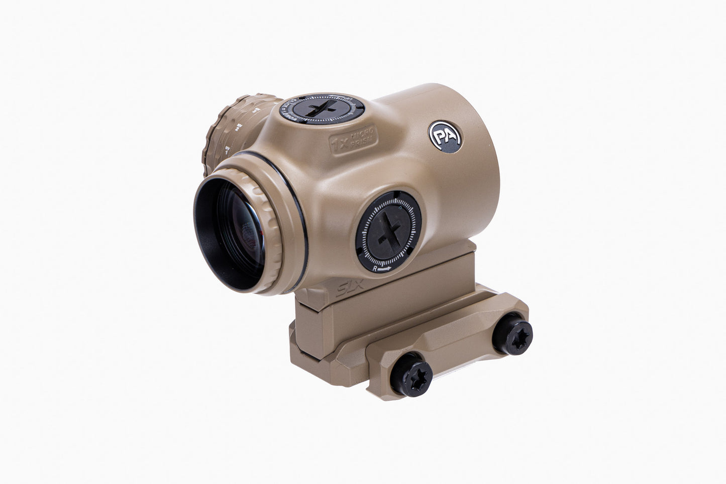 Primary Arms SLx 1X MicroPrism™ Scope - Red Illuminated ACSS Cyclops Reticle - Gen II - Flat Dark Earth
