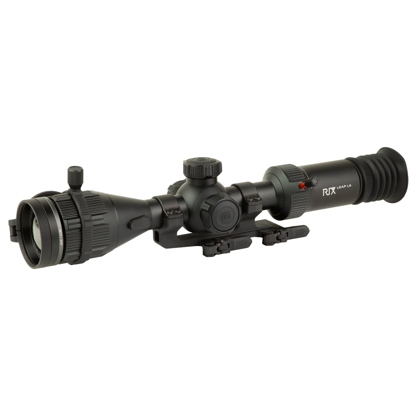 RIX Tactical, Leap-L6, Thermal Imaging Scope, 50mm Objective, 3.2-9.6X Magnification, Multiple Reticles, Black