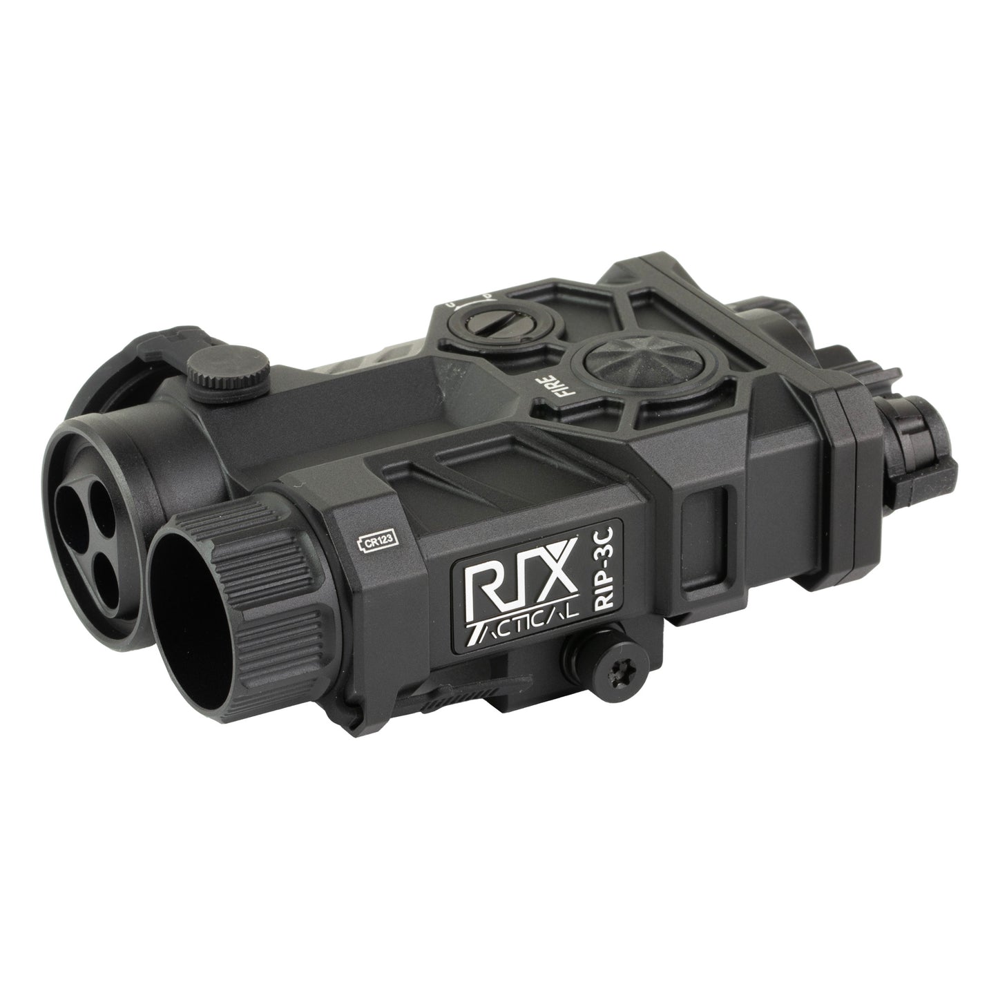RIX Tactical, RIP-3C, Infrared Laser/Illuminator, Green Class 3a Visible Laser, 0.25 Mil Click Adjustment, Black