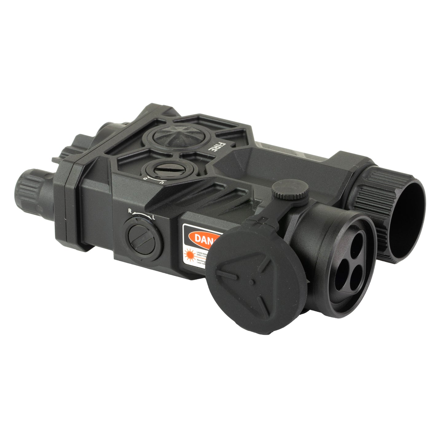 RIX Tactical, RIP-3C, Infrared Laser/Illuminator, Green Class 3a Visible Laser, 0.25 Mil Click Adjustment, Black