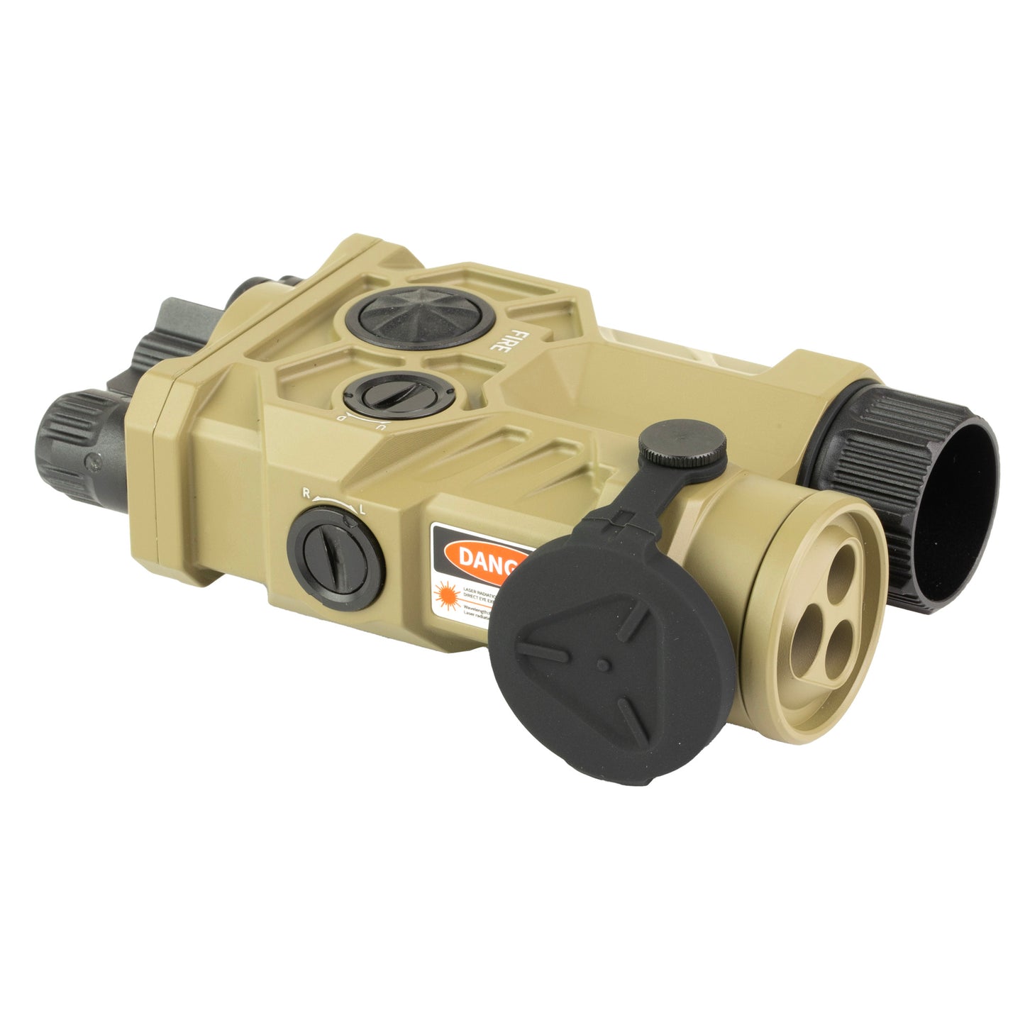 RIX Tactical, RIP-3C, Infrared Laser/Illuminator, Green Class 3a Visible Laser, 0.25 Mil Click Adjustment, Tan