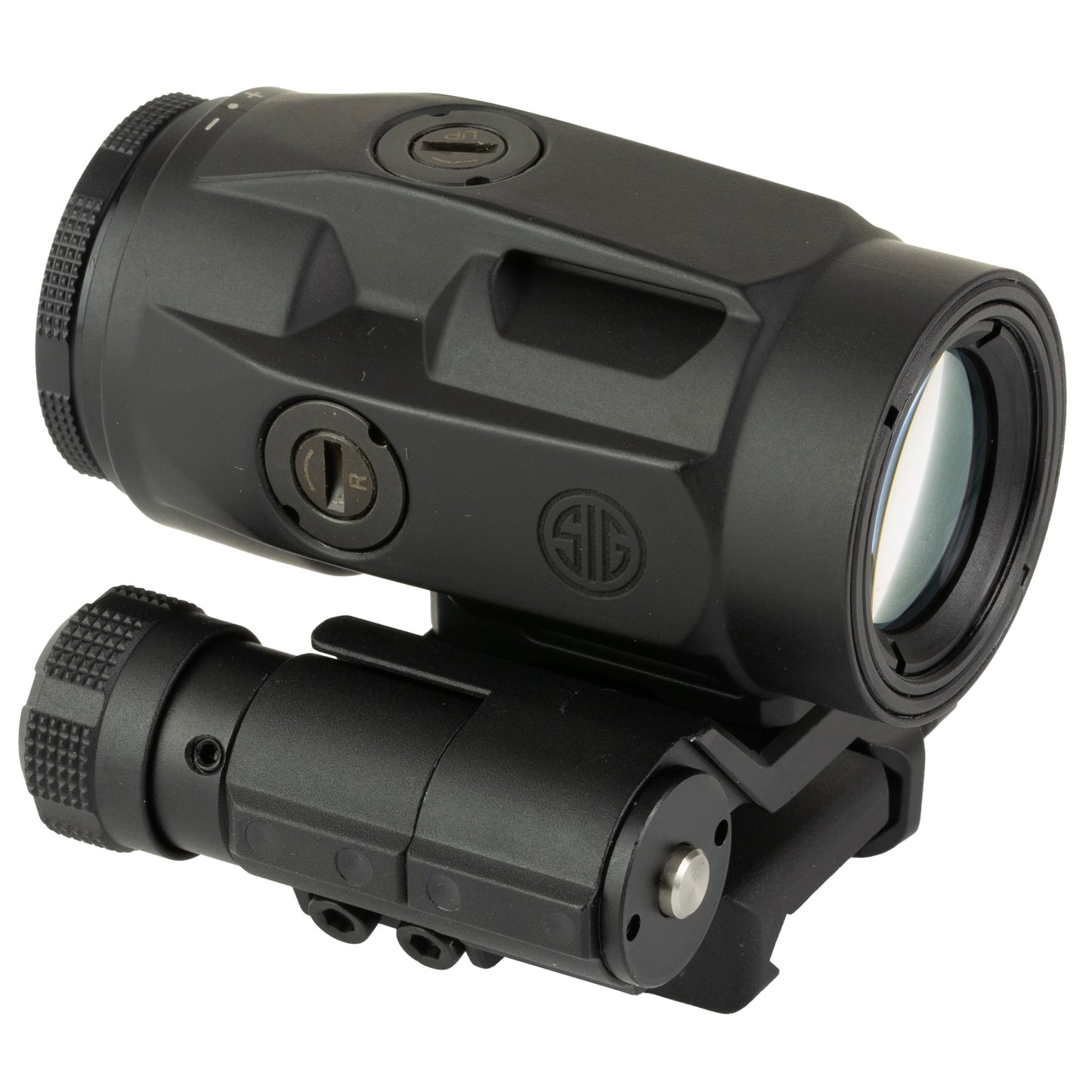 Sig Sauer, Juliet5 Magnifier, 5X24mm, Push Button Mount with Spacers, Black