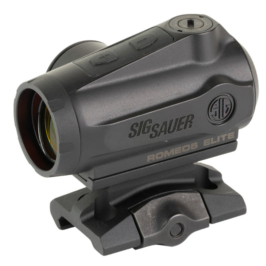 Sig Sauer, ROMEO5 GEN II Elite, Red Dot, 1X20mm, Quad Ballistic Circle Dot 2.0 Reticle, 2 MOA Dot with 65 MOA Circle and Ballistic Holdover Points, Includes 1.41" Absolute Co-Witness Mount, Fits Picatinny, Matte Finish, Black