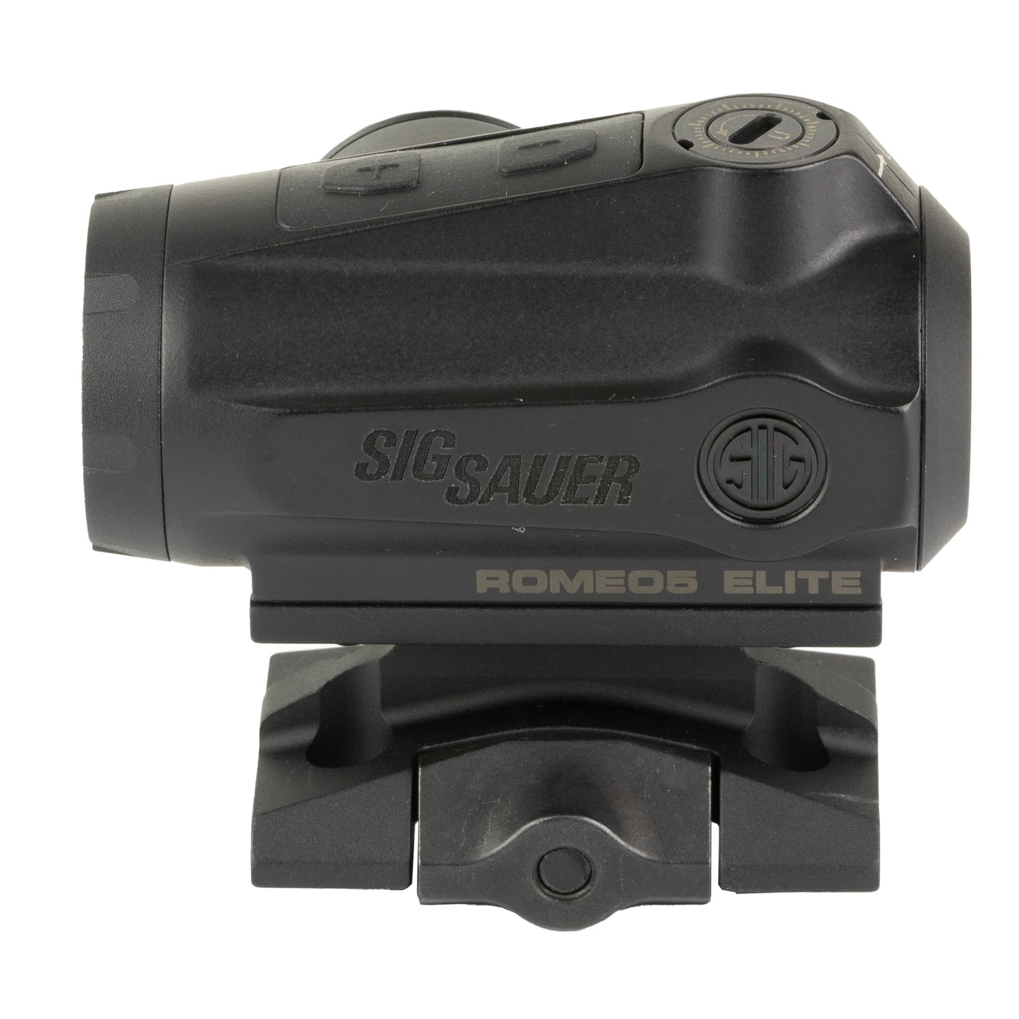 Sig Sauer, ROMEO5 GEN II Elite, Red Dot, 1X20mm, Quad Ballistic Circle Dot 2.0 Reticle, 2 MOA Dot with 65 MOA Circle and Ballistic Holdover Points, Includes 1.41" Absolute Co-Witness Mount, Fits Picatinny, Matte Finish, Black