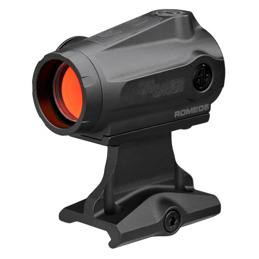 Sig Sauer, ROMEO5 GEN II Elite, Red Dot, 1X20mm, Quad Ballistic Circle Dot 2.0 Reticle, 2 MOA Dot with 65 MOA Circle and Ballistic Holdover Points, 1.93" High Mount, Fits Picatinny, Matte Finish, Black