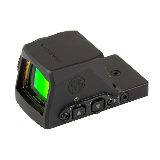 Sig Sauer, ROMEO-X PRO, Red Dot, Enclosed Emitter, Circle Dot, 32 MOA Circle with 2 MOA Red Dot, Black