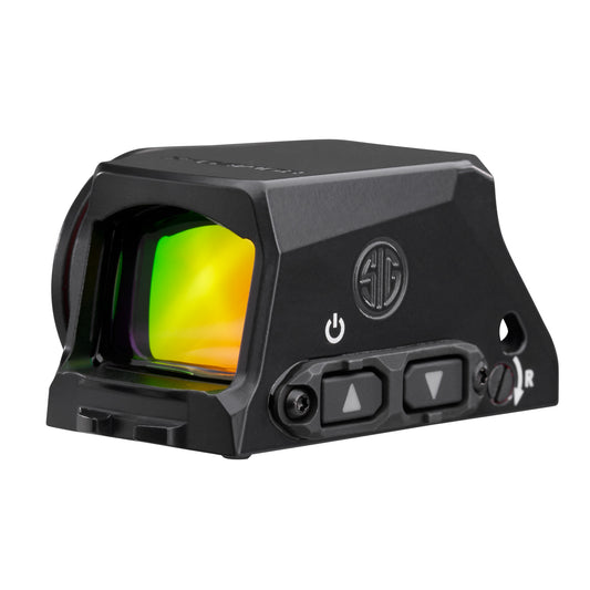 Sig Sauer, ROMEO-X SIG-LOC PRO, Red Dot, Enclosed Emitter, 1X, 24mm, 32 MOA Circle with 2 MOA Red Dot, Black