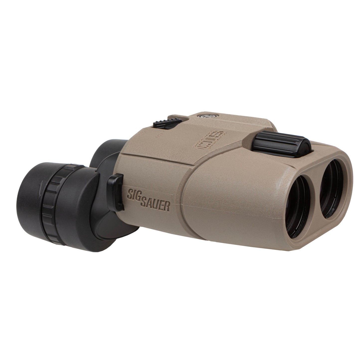 Sig Sauer, ZULU 6 HDX, Binocular, 10X30MM, Electronic Image Stabilization, Matte Finish, Coyote