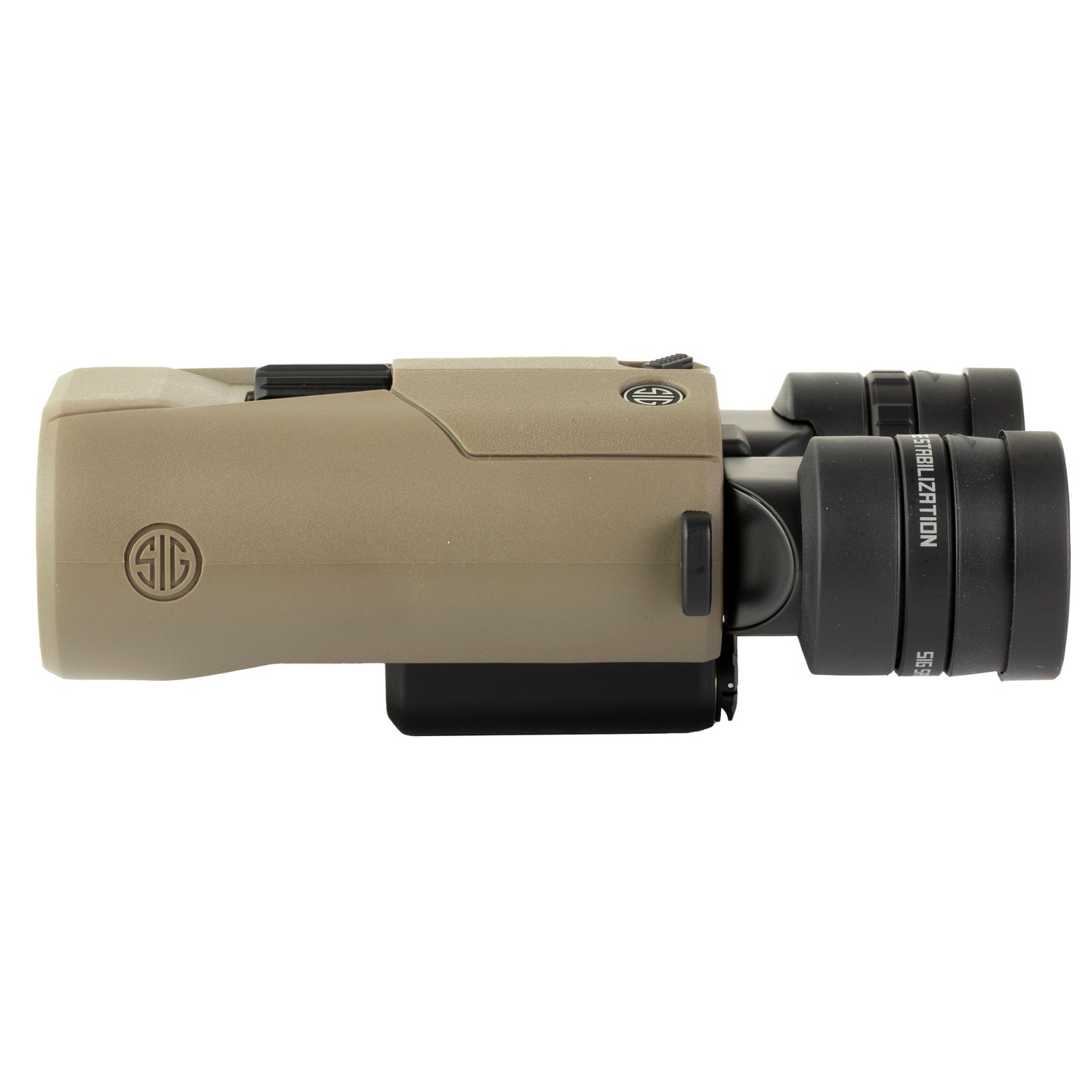 Sig Sauer, ZULU 6 HDX, Binocular, 12X42MM, Electronic Image Stabilization, Matte Finish, Coyote