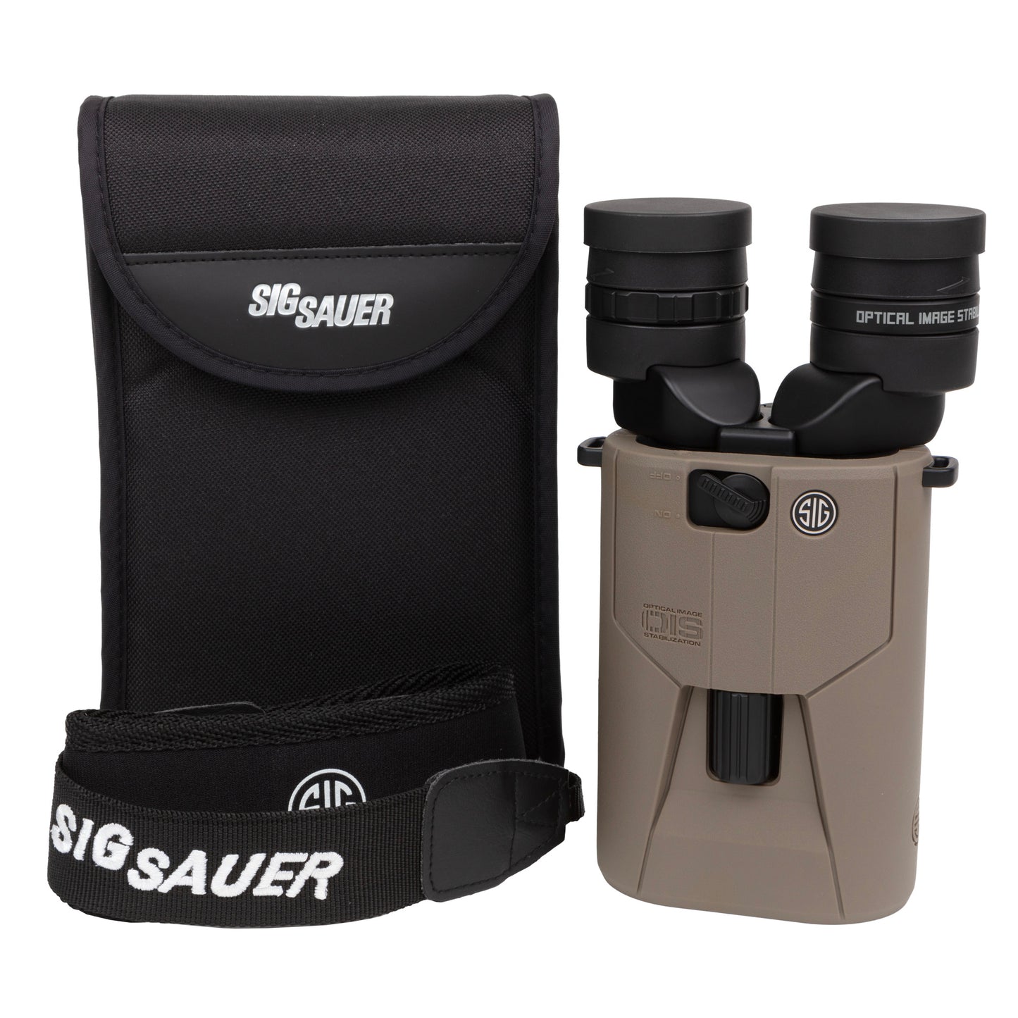 Sig Sauer, ZULU 6 HDX, Binocular, 20X42MM, Electronic Image Stabilization, Matte Finish, Coyote