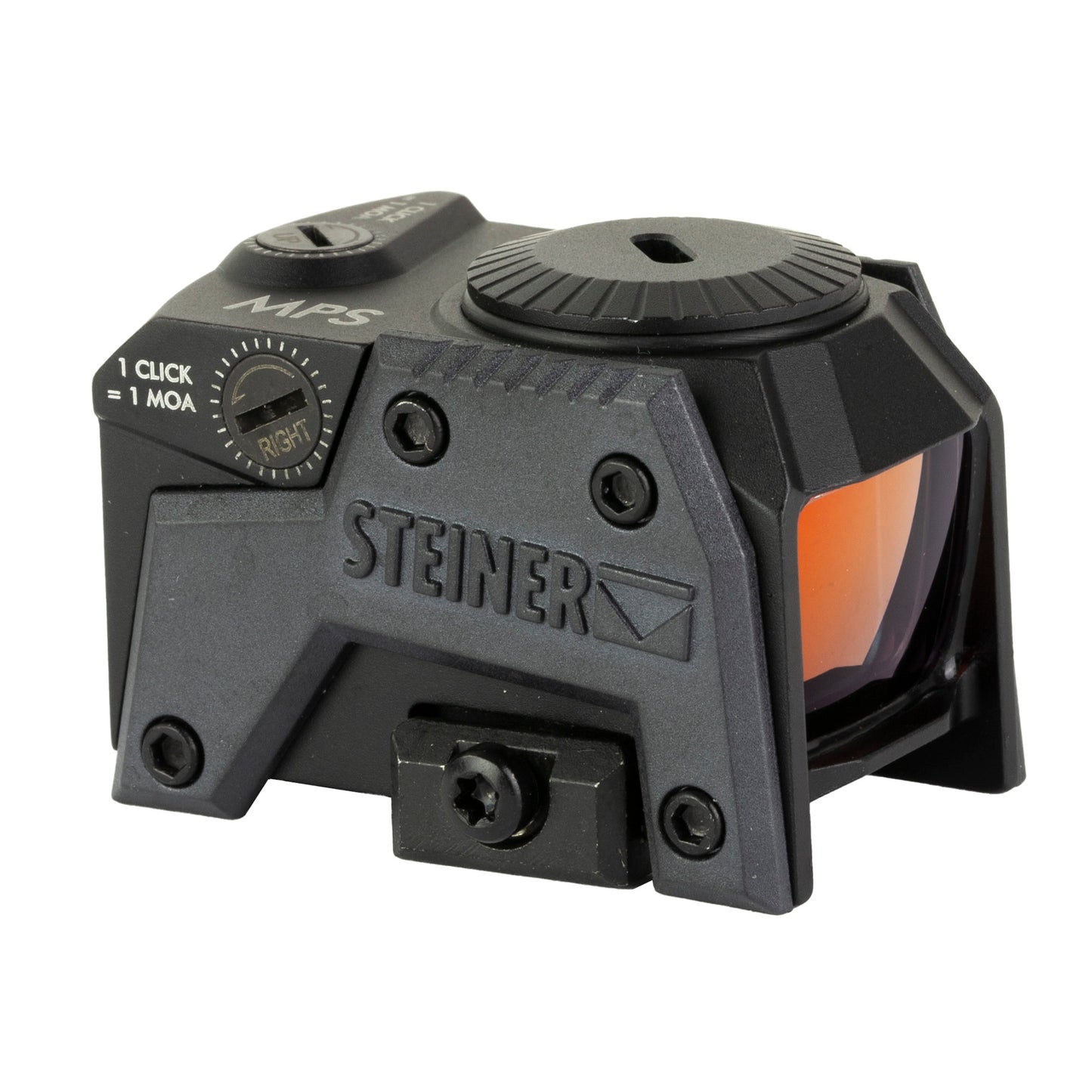 Steiner, MPS, Red Dot, 1X Magnification, Red Dot, 3 MOA, Matte Finish, Black