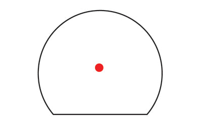 Trijicon, SRO (Specialized Reflex Optic), 5 MOA, Adjustable LED, Matte Black Finish