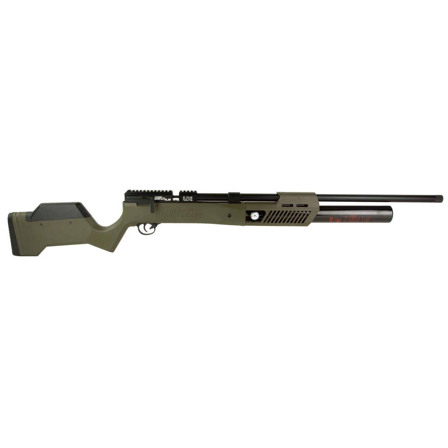Umarex, Gauntlet SL30, PCP Air Rifle, .30 Cal Pellet, 28.5" Barrel, 1000 Feet Per Second, Matte Finish, OD Green, Synthetic Stock with Adjustable Cheek Riser, 7 Round Capacity
