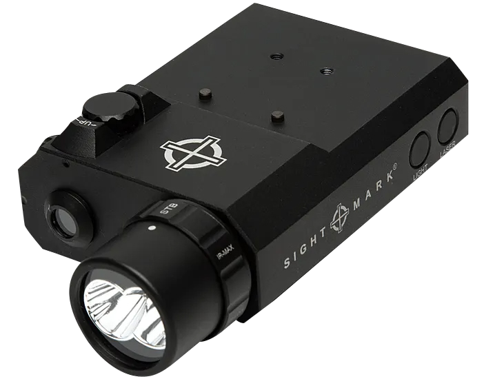 Sightmark SM25013 LoPro Combo Light and Green Laser Matte Black 300 Lumens White LED