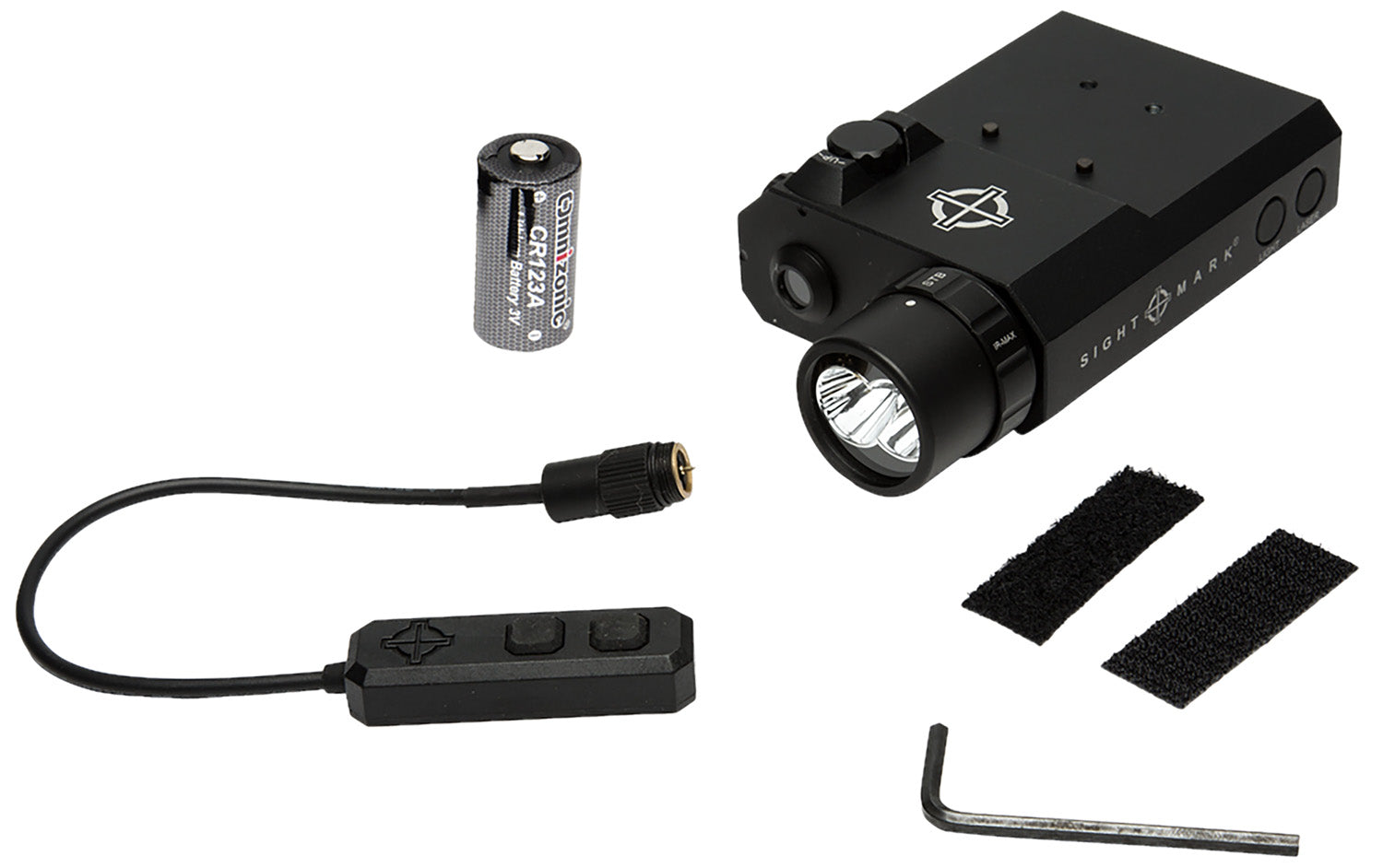 Sightmark SM25013 LoPro Combo Light and Green Laser Matte Black 300 Lumens White LED