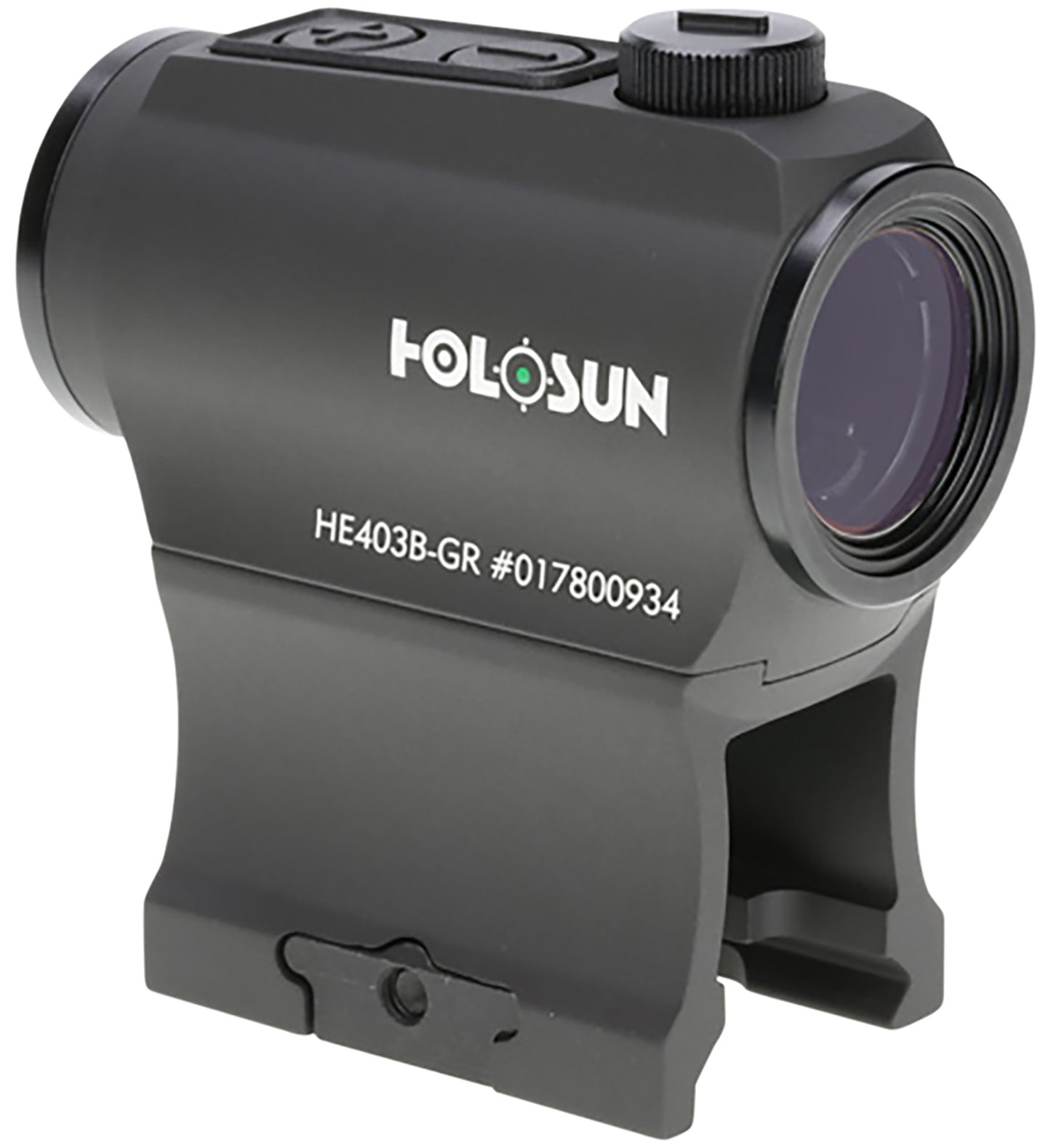 Holosun HE403BGR HE403B-GR MAO Black Anodized 1x 20mm 20mm Tube 2 MOA Green Dot Reticle 2 MOA Dot Carbine/Rifle