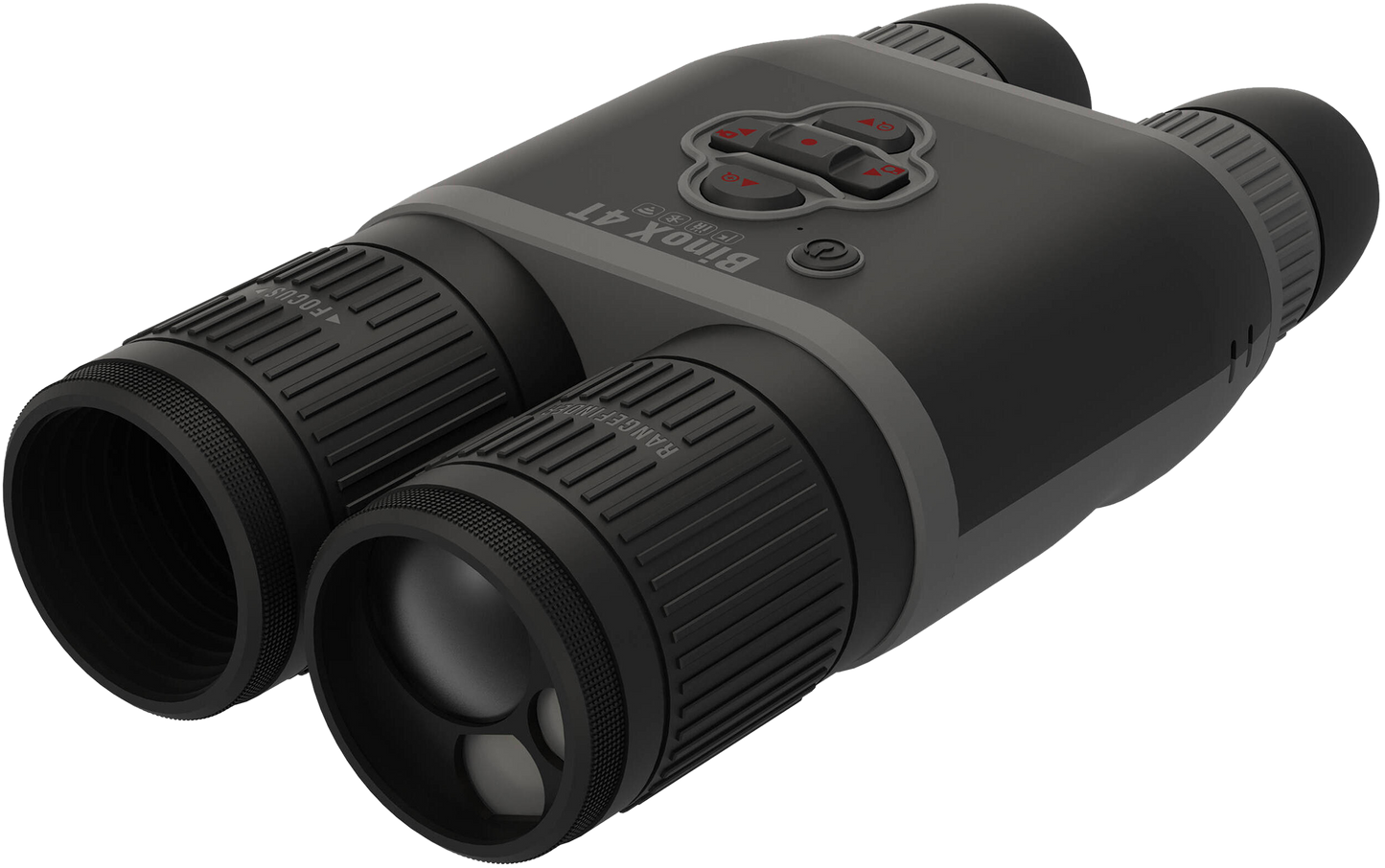 ATN TIBNBX4381L BinoX 4T Thermal Binocular Black 1.2-5x19mm 4th Generation 384x288, 60Hz Resolution Features Rangefinder