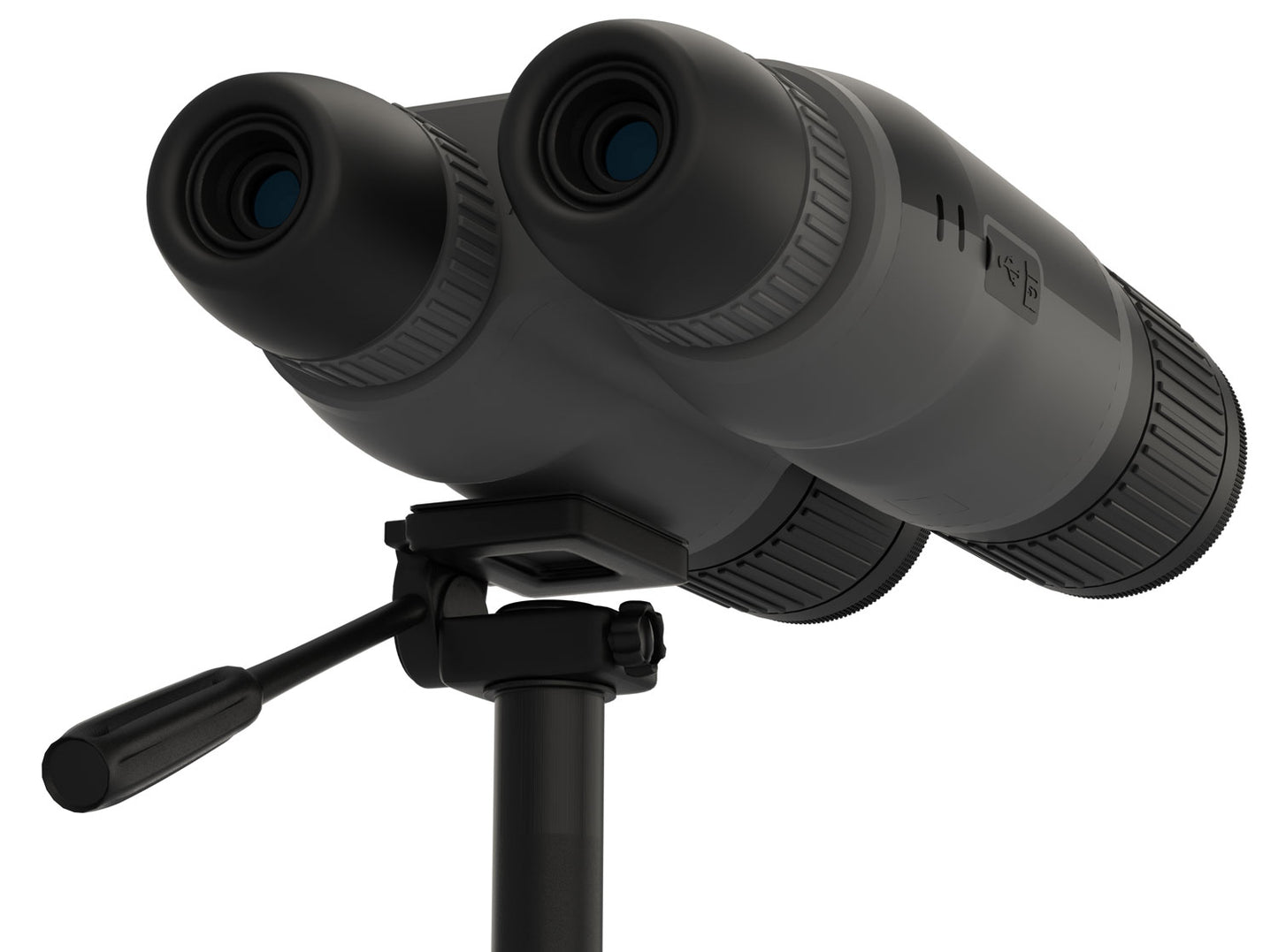 ATN TIBNBX4381L BinoX 4T Thermal Binocular Black 1.2-5x19mm 4th Generation 384x288, 60Hz Resolution Features Rangefinder