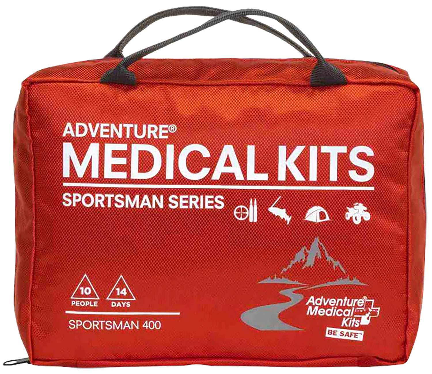 Adventure Medical Kits 01050400 Sportsman 400 Medical Kit Treats Injuries/Illnesses Waterproof Red