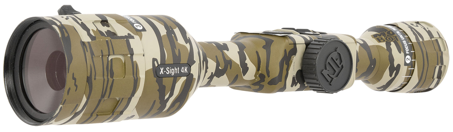 ATN DGWSXS3144KPBL X-Sight 4K Pro Edition Night Vision Rifle Scope Mossy Oak Bottomland 3-14x50mm 30mm, Multi Reticle