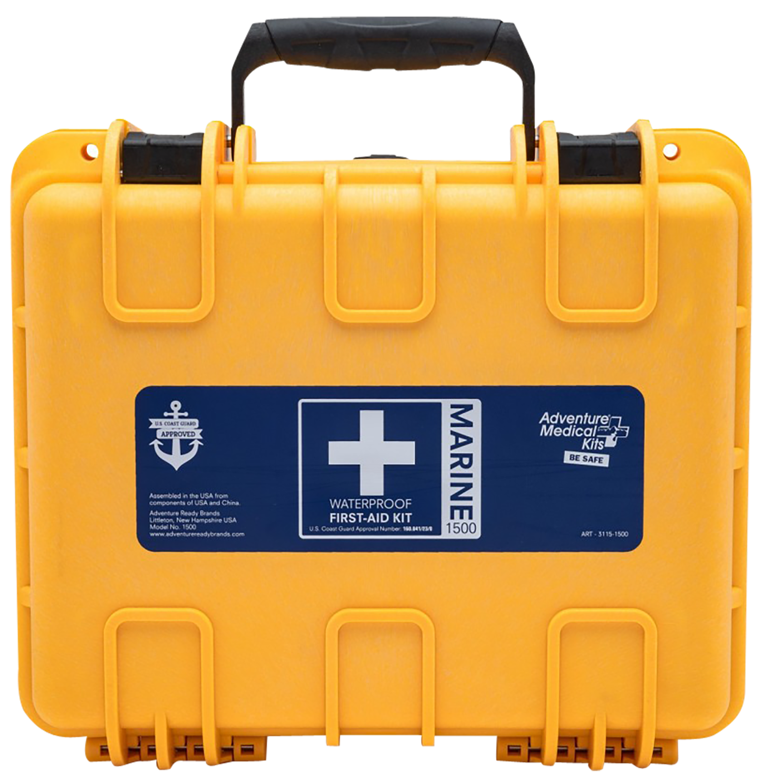 Adventure Medical Kits 01150601 Marine 600 Treats Injuries/Illnesses Waterproof Yellow