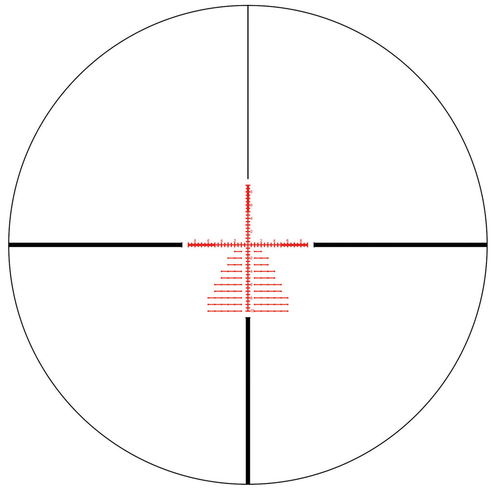 Konus 7295 Eternity Black 6-24x50mm Illuminated Red Engraved PRS Ballistic Reticle