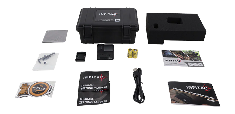 Infitac FMP13BLACK Fast Mini Black 13mm RMR Footprint Mount