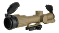 Trijicon 2400020 VCOG Cerakote Flat Dark Earth 1-8x 28mm Illuminated Red Segmented Circle/Crosshair Reticle Quick-Release Mount w/ Trijicon Q-LOC Technology Mount