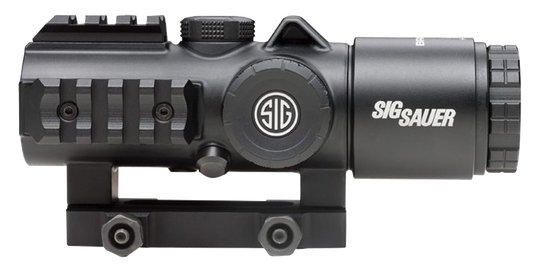 Sig Sauer Electro-Optics SOB53102 Bravo 5 X 32MM Battle Sight Black Anodized Red Horseshoe Dot Illuminated 300 BO Reticle