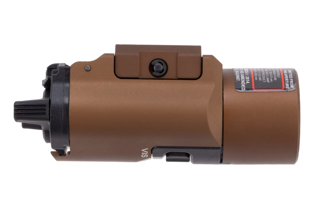 Streamlight TLR-VIR-II Visible / IR Weapon Light & IR Laser - 300 Lumens - Coyote Tan