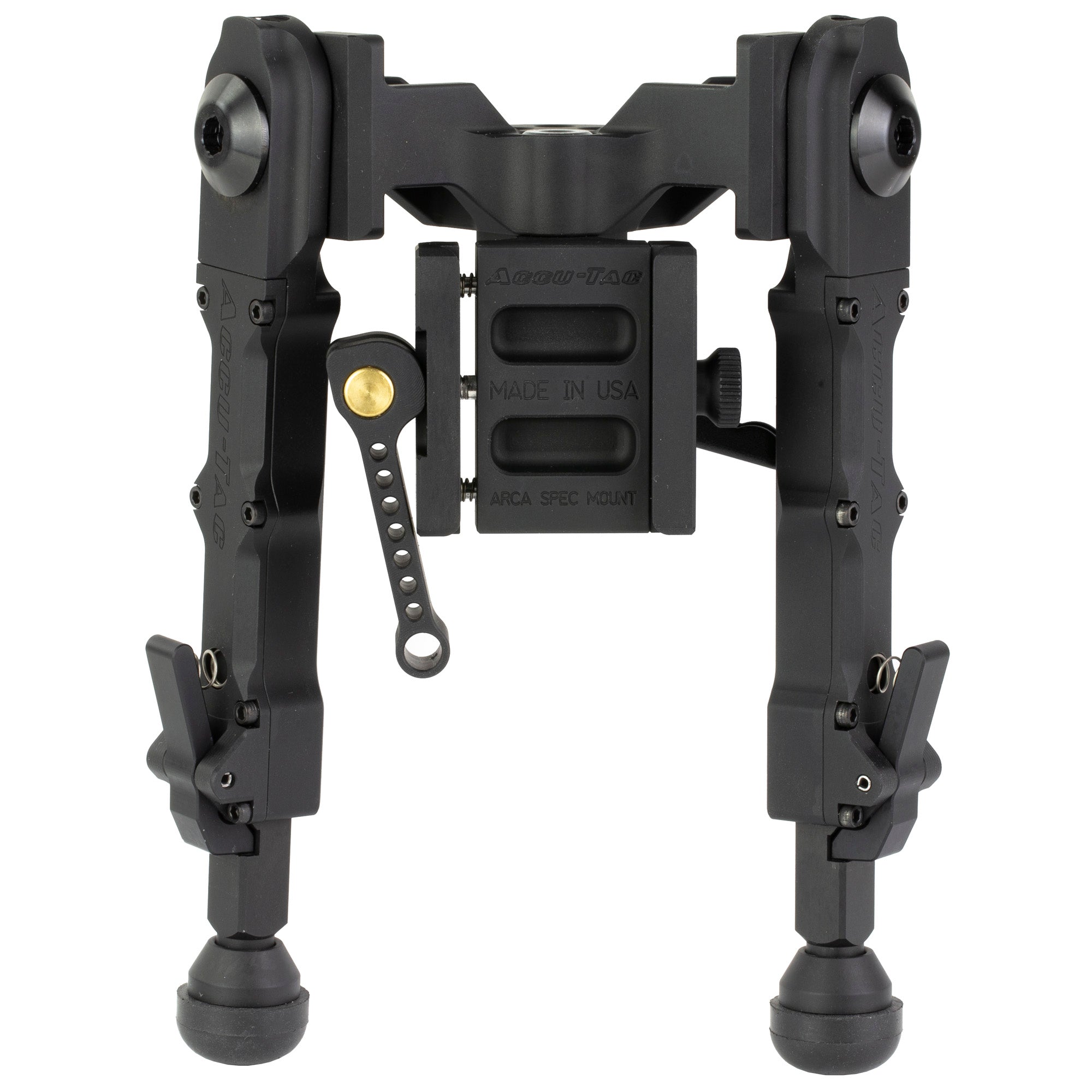 Accu-Tac, WB-4, Bipod, Fits ARCA Rail, Anodized Finish, Black