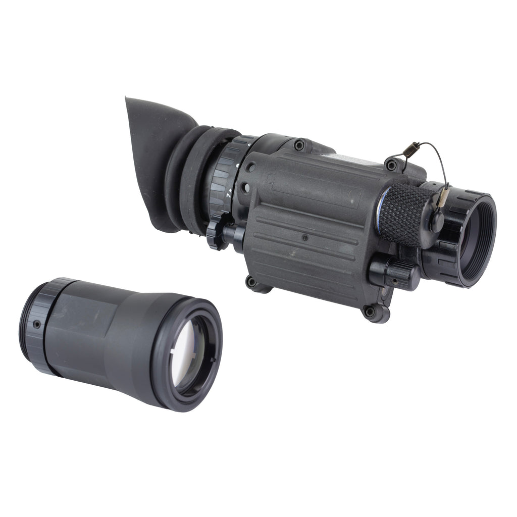 Armasight, PVS-14 Gen 3 White Phosphor, Night Vision Monocle, Matte Finish, Black, 1800+ FOM Elbit YH IIT, Manual Gain, 3x Magnifier Lens, Sacrificial Window, J-Arm Mount, Skullcrusher Head Mount Assembly, Soft Carrying Case