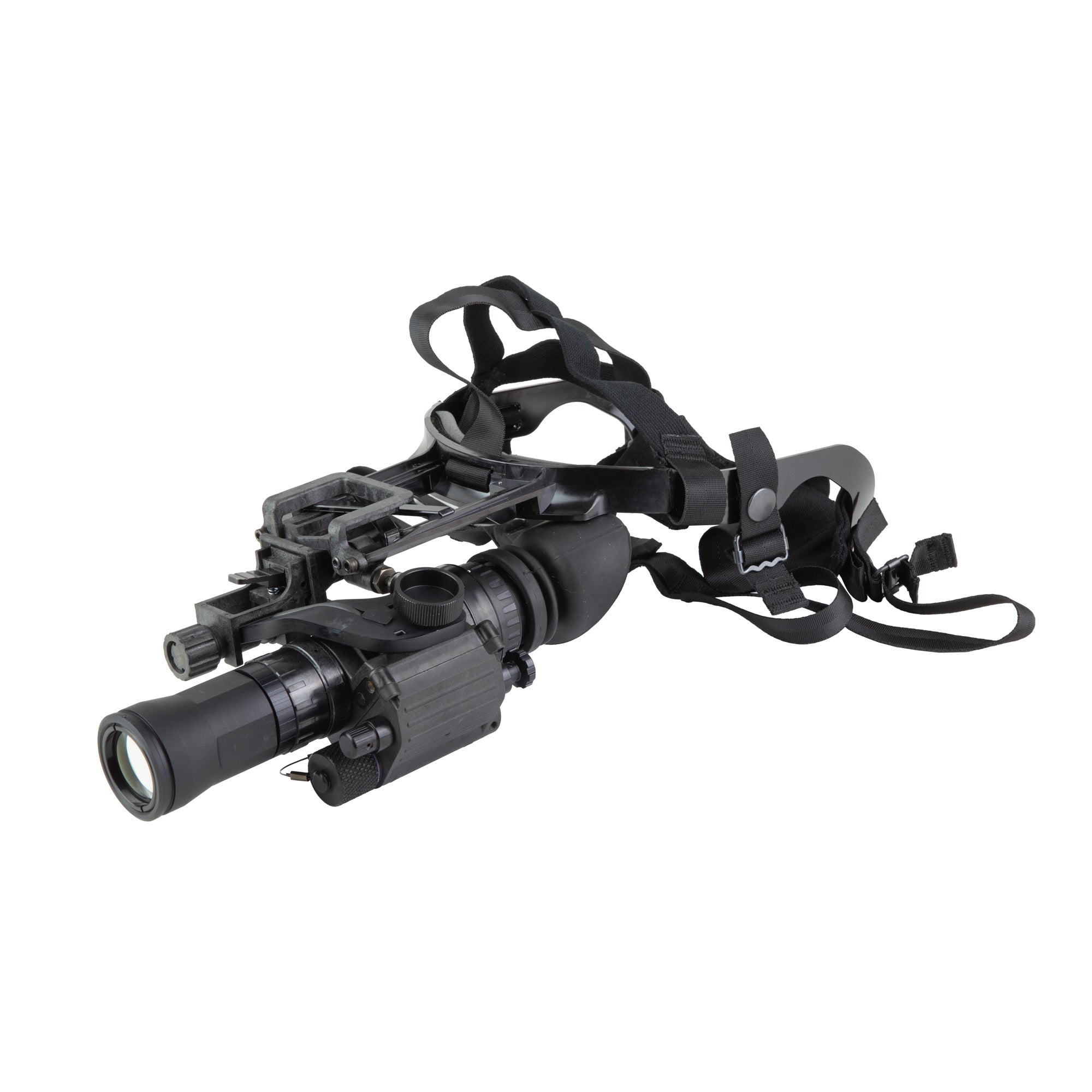 Armasight, PVS-14 Gen 3 White Phosphor, Night Vision Monocle, Matte Finish, Black, 1800+ FOM Elbit YH IIT, Manual Gain, 3x Magnifier Lens, Sacrificial Window, J-Arm Mount, Skullcrusher Head Mount Assembly, Soft Carrying Case