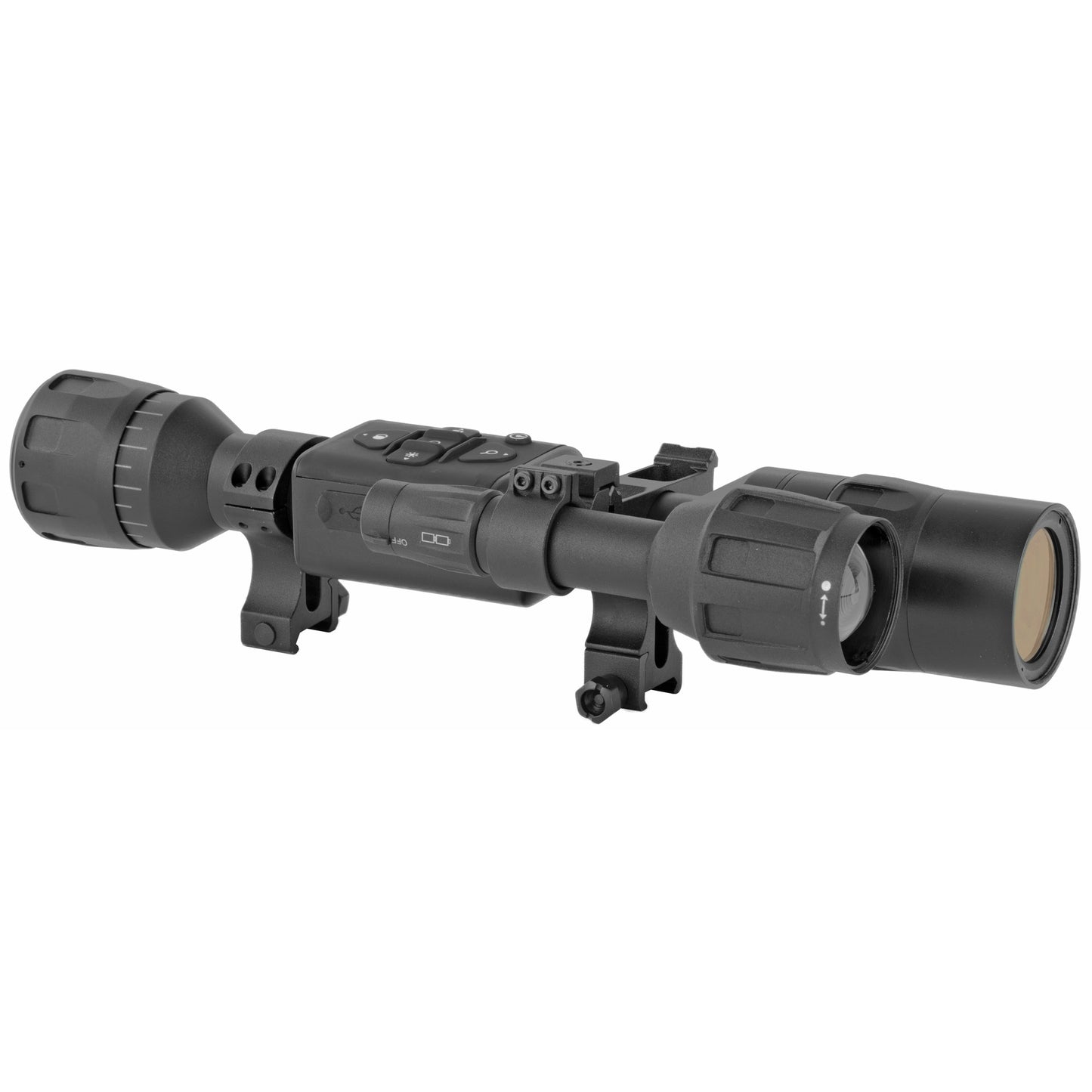 ATN Corp, X-Sight LTV, Day/Night Hunting Rifle Scope, 5-15X, Black, 30mm Tube, 7 Different Reticles with Choice of Reticle Color: Red/Green/Blue/White/Black