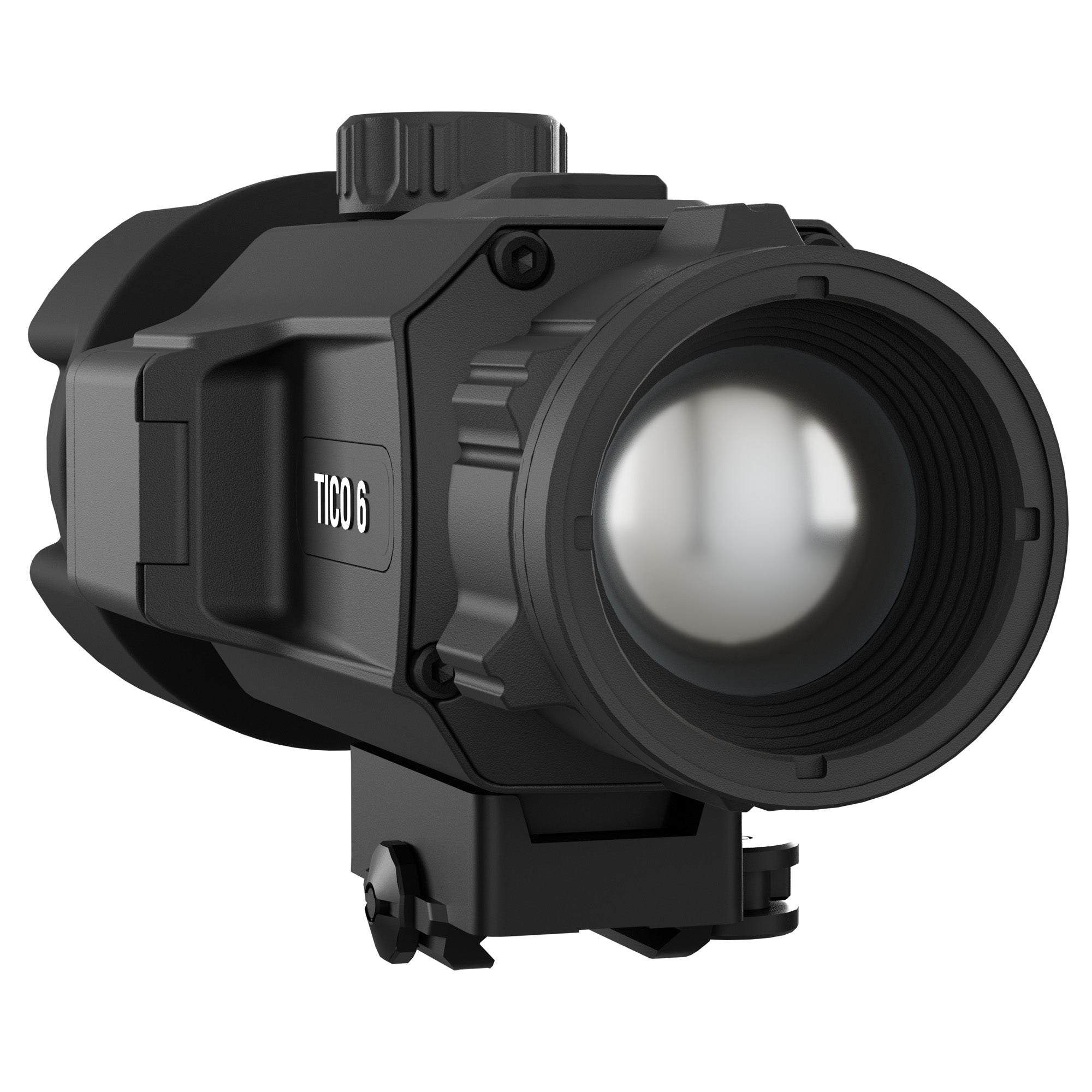 ATN Corp, TICO 6, Thermal Clip On, 1X Magnification, 25mm Objective, Black, Includes Carry Case and Charging Cable